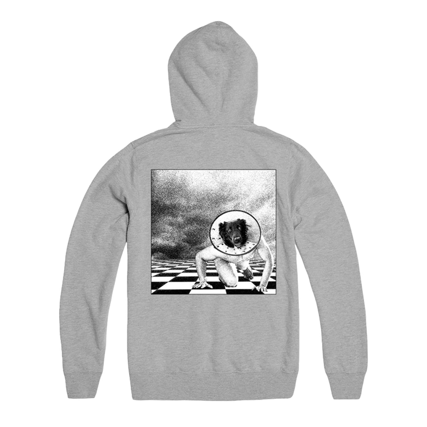 Cone Of Shame Hoodie (Heather Gray)