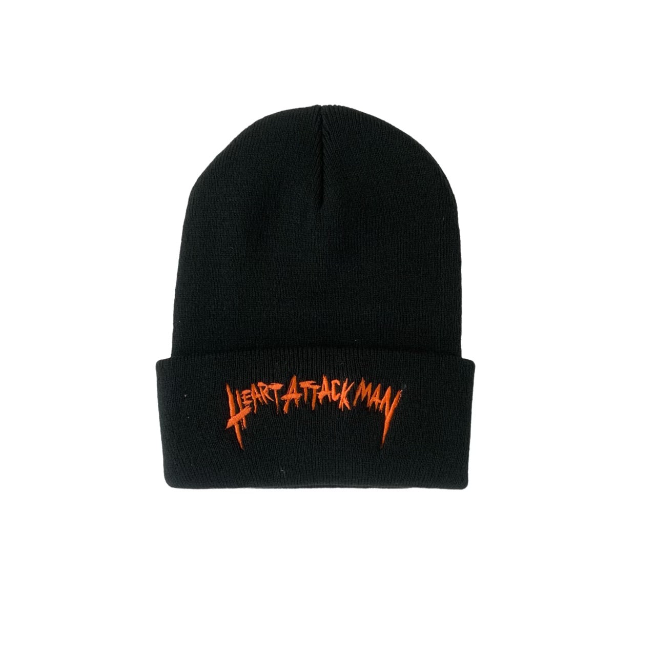 Black/Orange Beanie