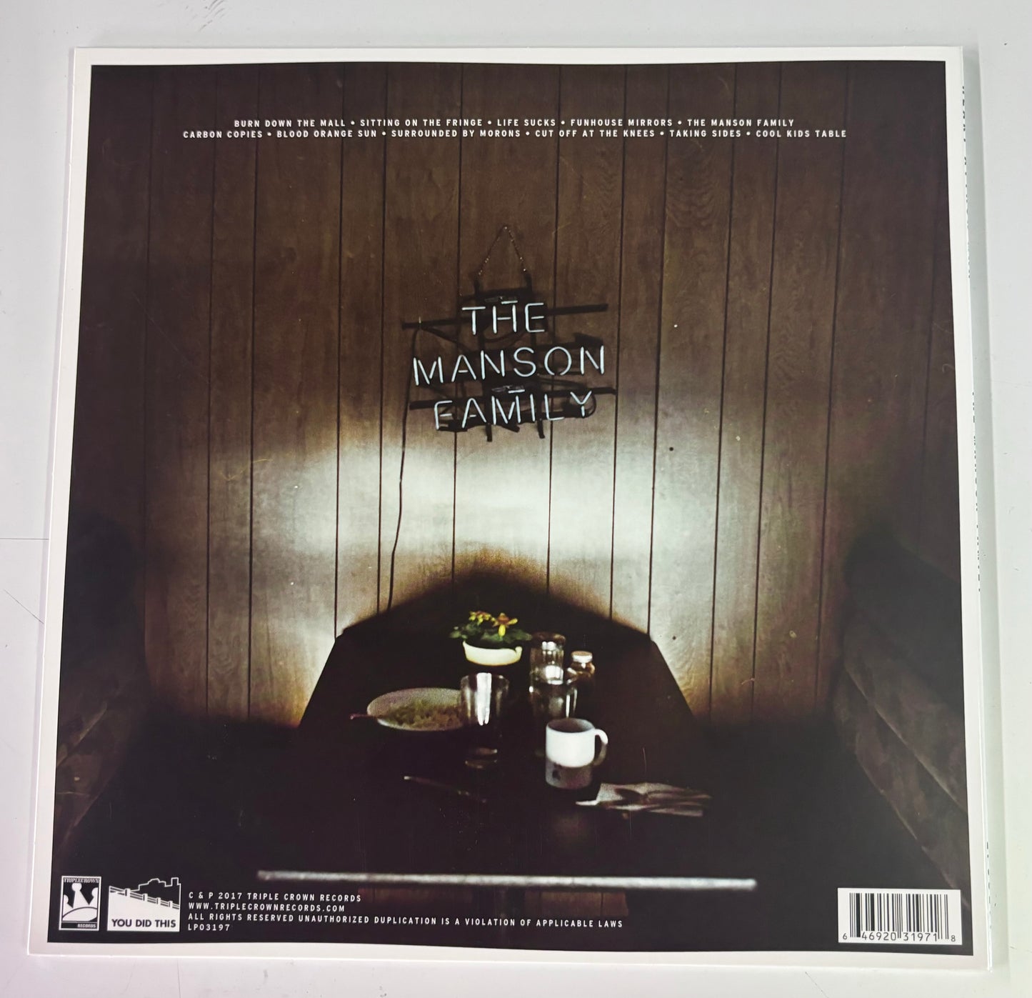 The Manson Family Vinyl LP(Green Galaxy)